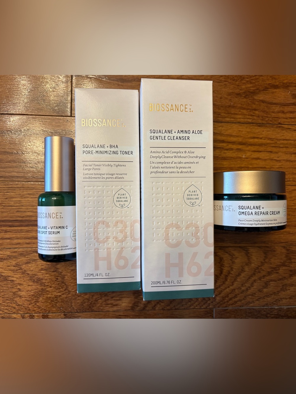 Biossance Product bundle